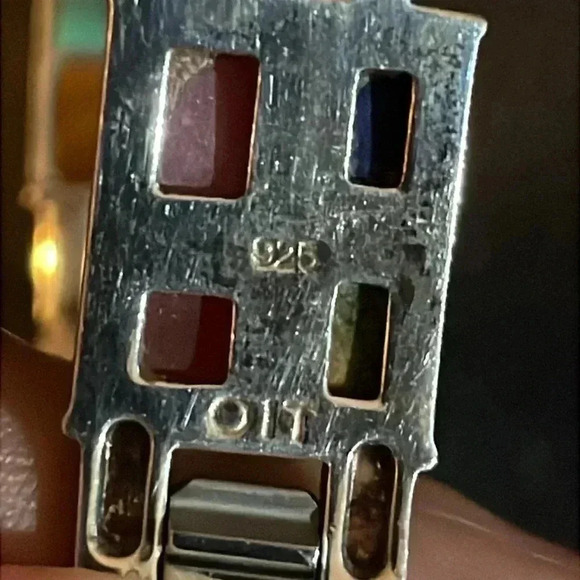 Aria Oit multi stone bracket watch - Picture 10 of 10